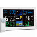 Weather Station Wireless Indoor Outdoor White - Large 7.6in VA Display
