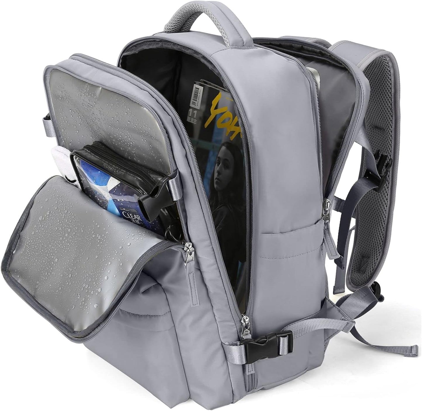 WONHOX Large Travel Backpack for Business and Leisure Trips