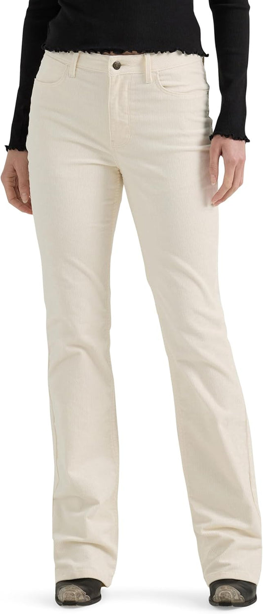 Wrangler Womens High Rise Bold Boot Jean for Timeless Style