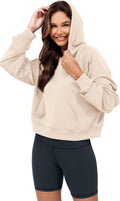 Modal Soft Cropped Hoodie for Women - Comfortable Everyday Layer