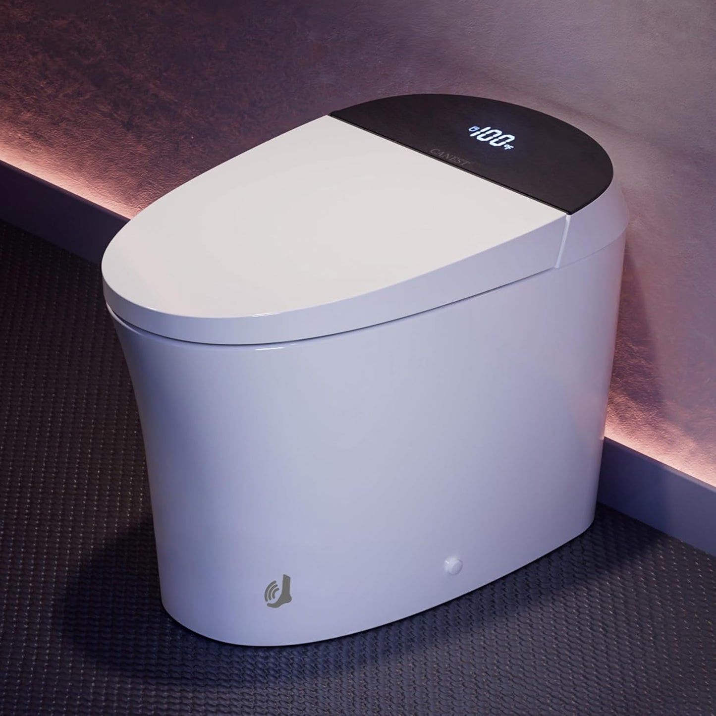 CANEST Smart Toilet Bidet with Auto Flush and Heated Seat