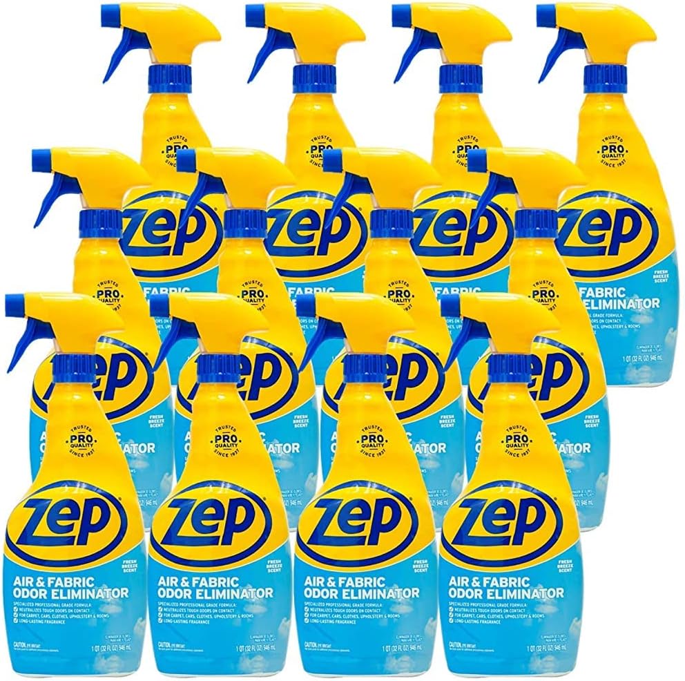 Zep Air and Fabric Odor Eliminator - Freshen Your Space Easily