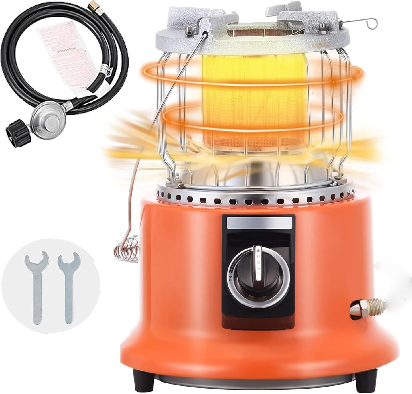13000BTU Portable Propane Heater: Fast Heating for Outdoor Adventures!