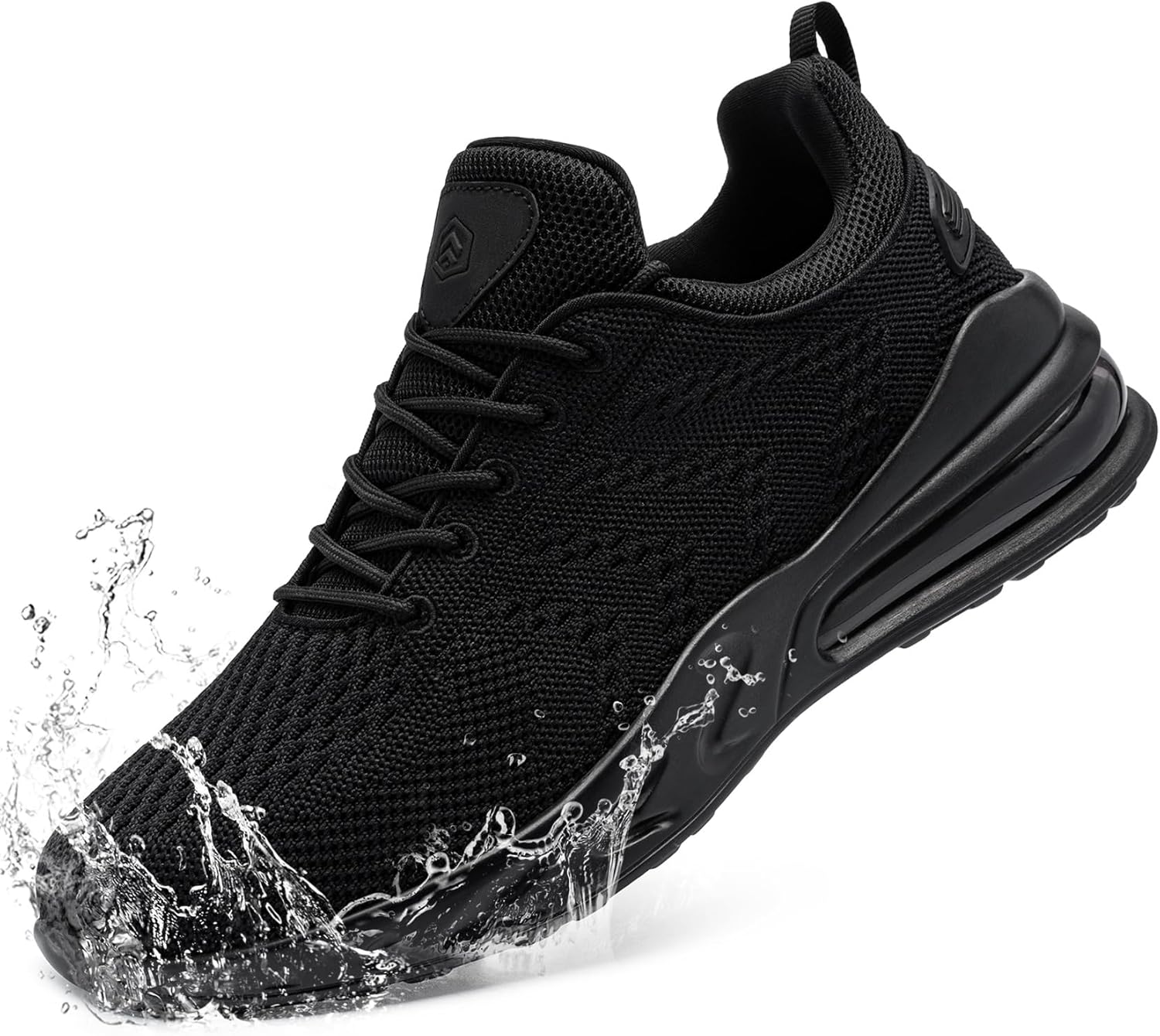 LARNMERN Mens Non Slip Work Shoes for Comfort and Durability