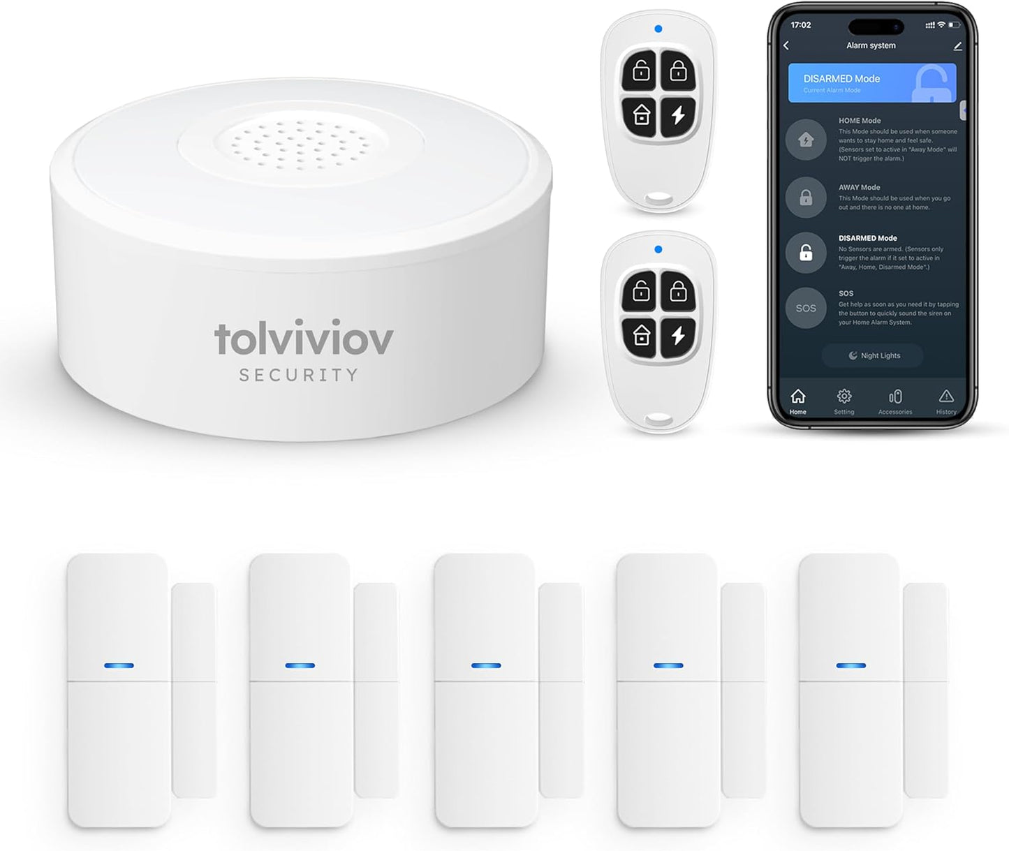 WiFi Door Alarm System for Smart Home Security by tolviviov