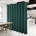 NICETOWN Patio Glass Door Panel Blackout Curtain - Hunter Green 120in