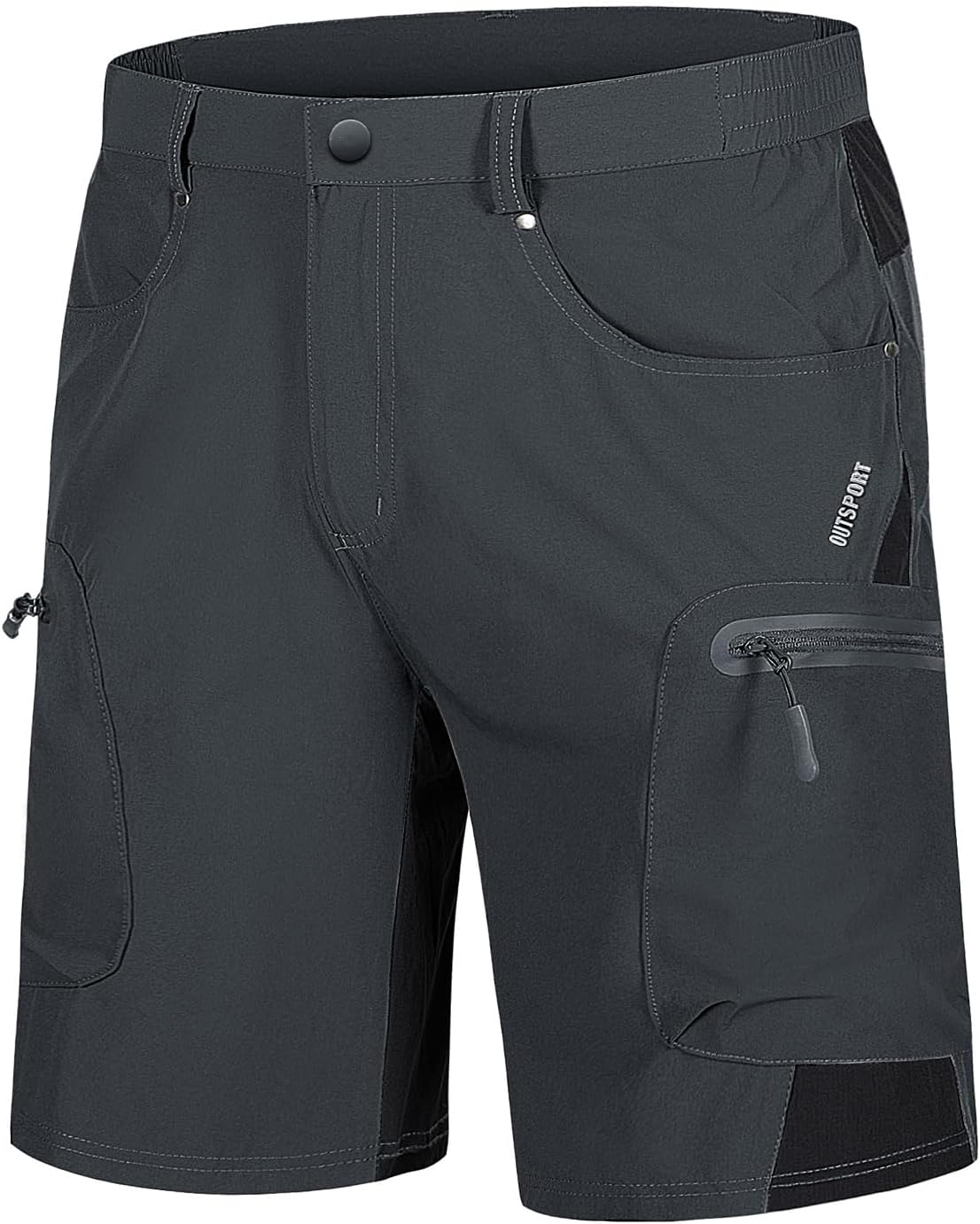 TACVASEN Men's Hiking Cargo Shorts 10in for Outdoor Activities
