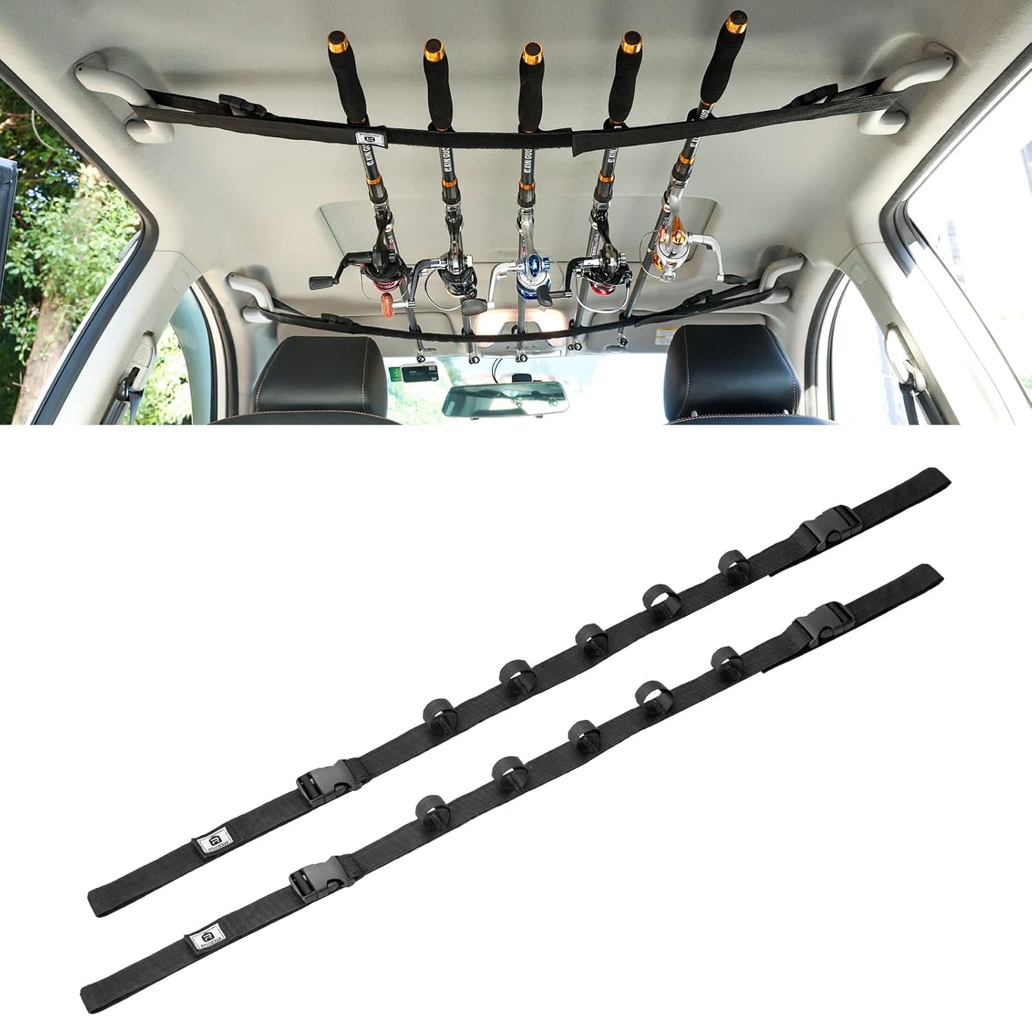 Raynesys Vehicle Rod Holder - Secure 5 Rods!