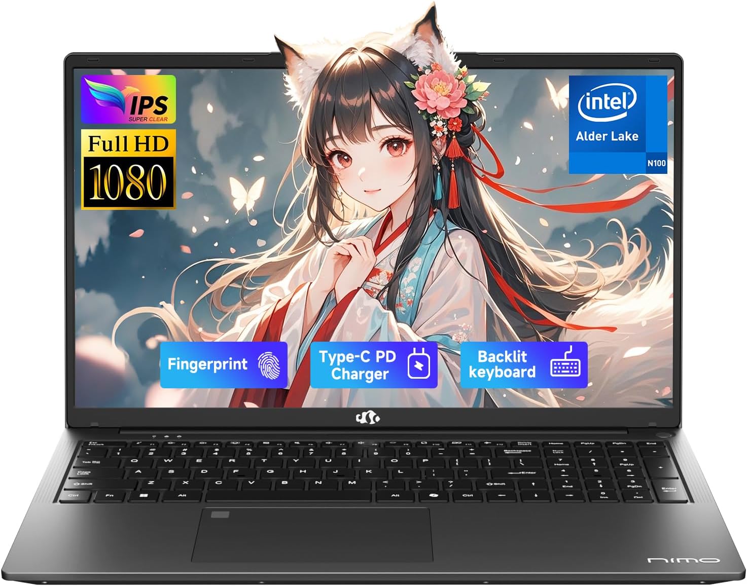 NIMO 17.3 FHD IPS Laptop with 16GB RAM and 1TB SSD Storage