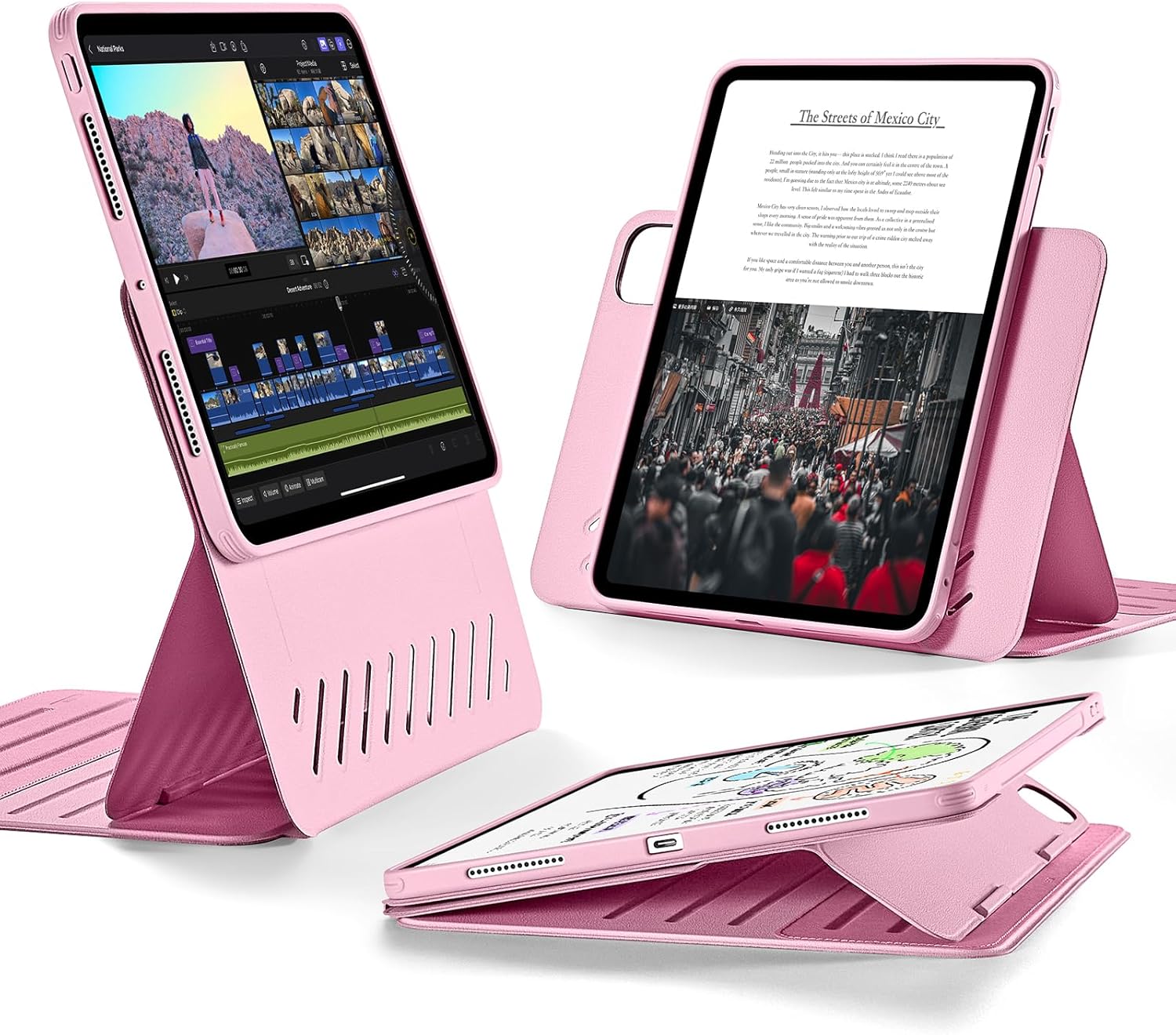 ESR iPad Pro 11 Inch Case with Rotating Cover and Stand