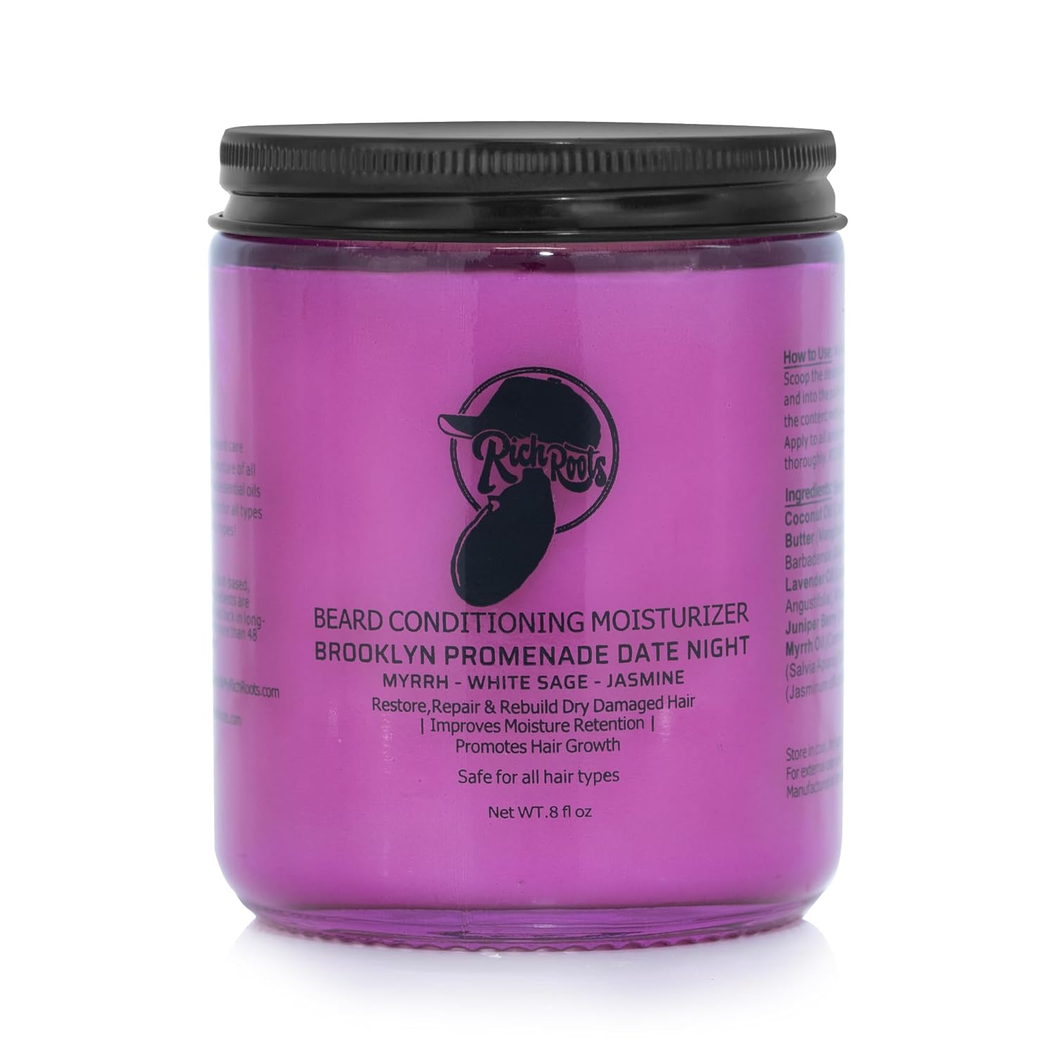 Rich Roots Beard Conditioning Moisturizer for Soft, Healthy Hair