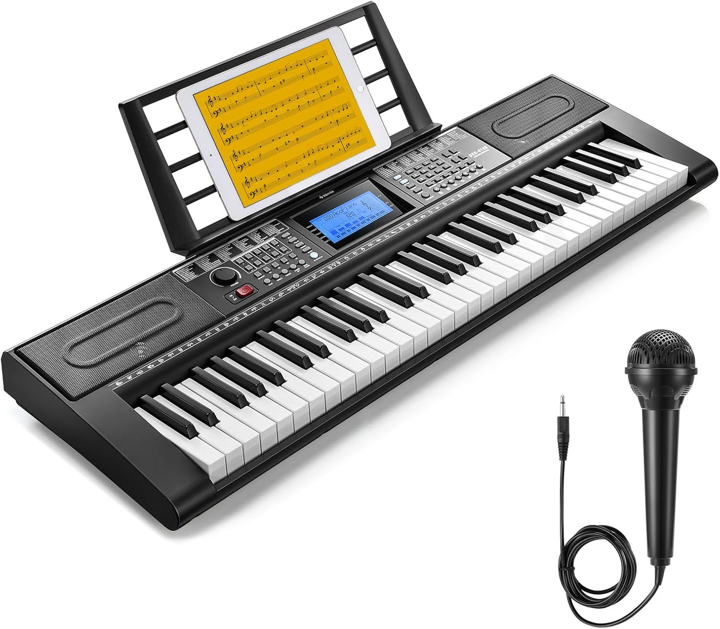 Donner Keyboard Piano - 61 Key Electric Keyboard for All Levels