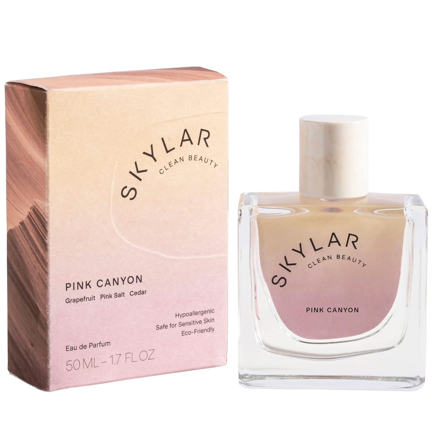 Skylar Pink Canyon Eau de Perfume - Hypoallergenic Woody Citrus