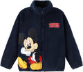 Disney Stitch Frozen Elsa Minnie Mickey Kids Fleece Jacket - Warm