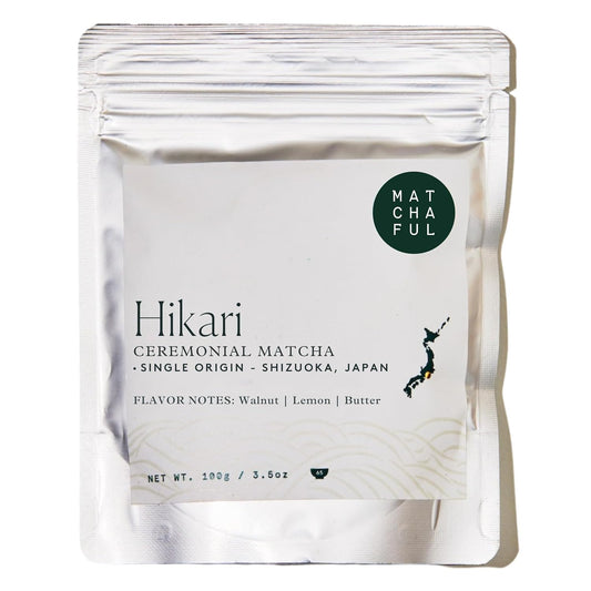 Matchaful Hikari Ceremonial Matcha - Smooth Green Tea Powder