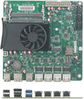 NAS Motherboard N5105 Mini ITX - 4x2.5GbE, Dual M.2, 6xSATA