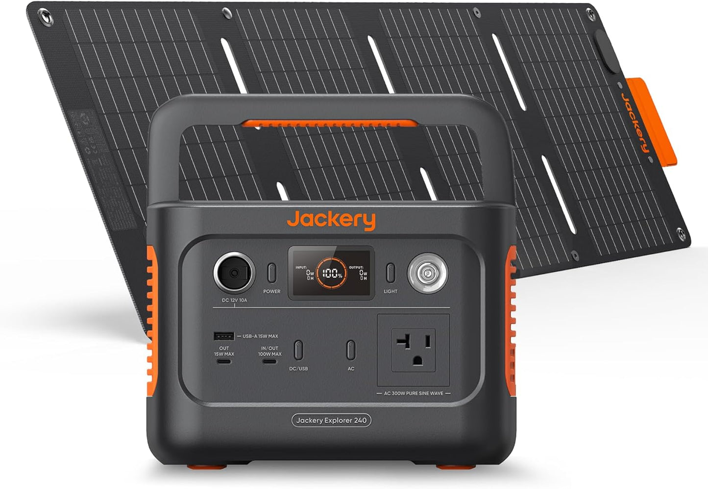 Jackery Solar Generator 240 v2: Ultra Fast Charging