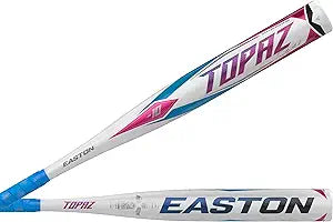 Easton TOPAZ Fastpitch Softball Bat -10 | 1 Pc. Aluminum Design