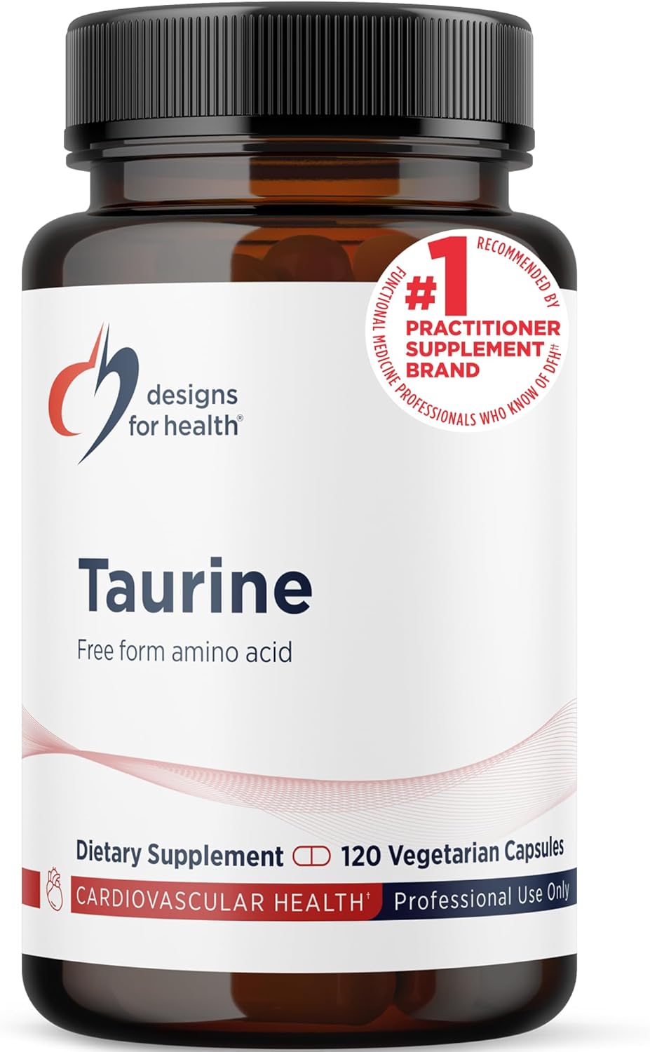 Taurine Capsules 1000mg for Cardiovascular Support - Vegan Formula