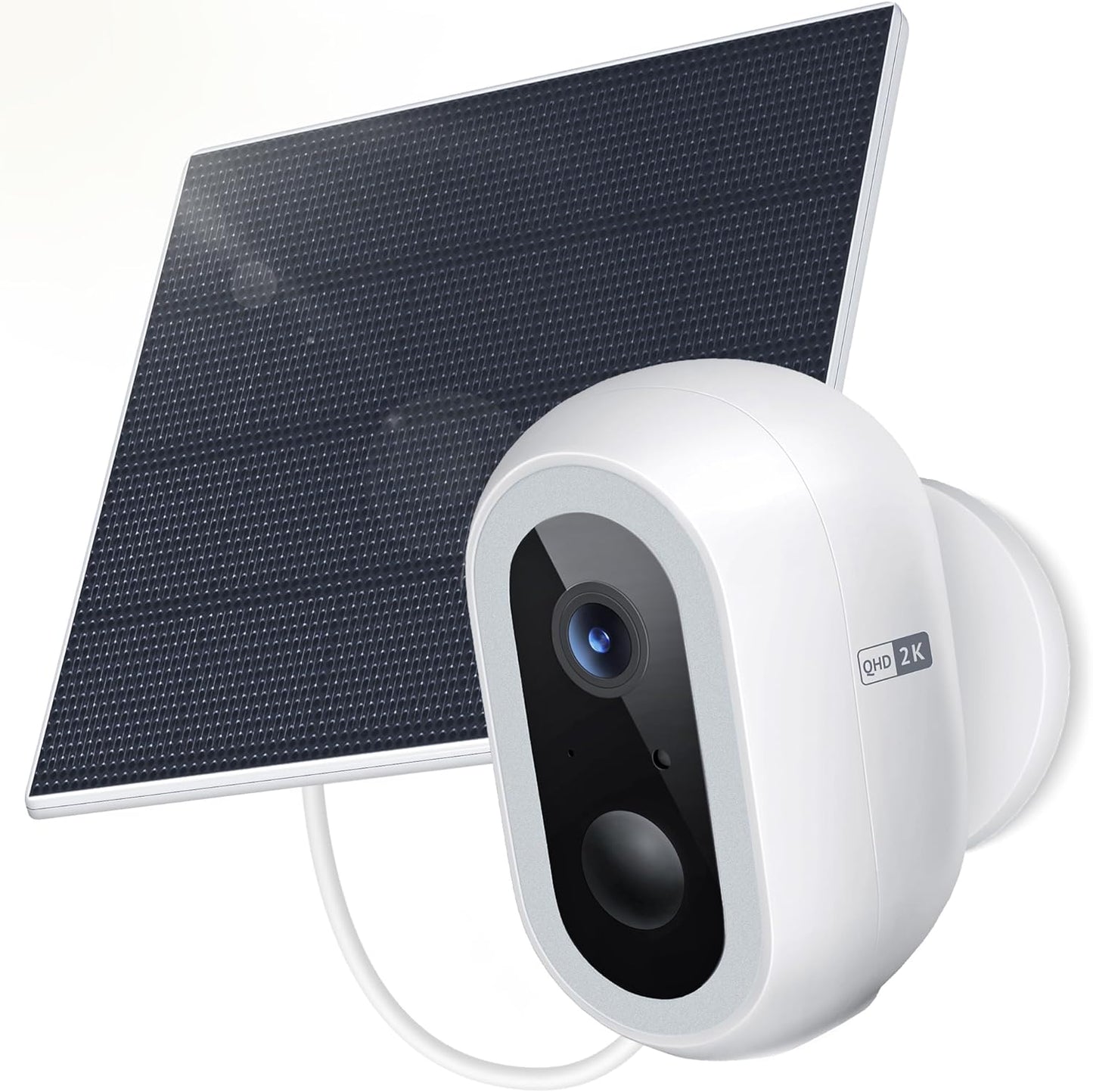 LaView Solar Security Camera: AI Human Detection & Color Night Vision