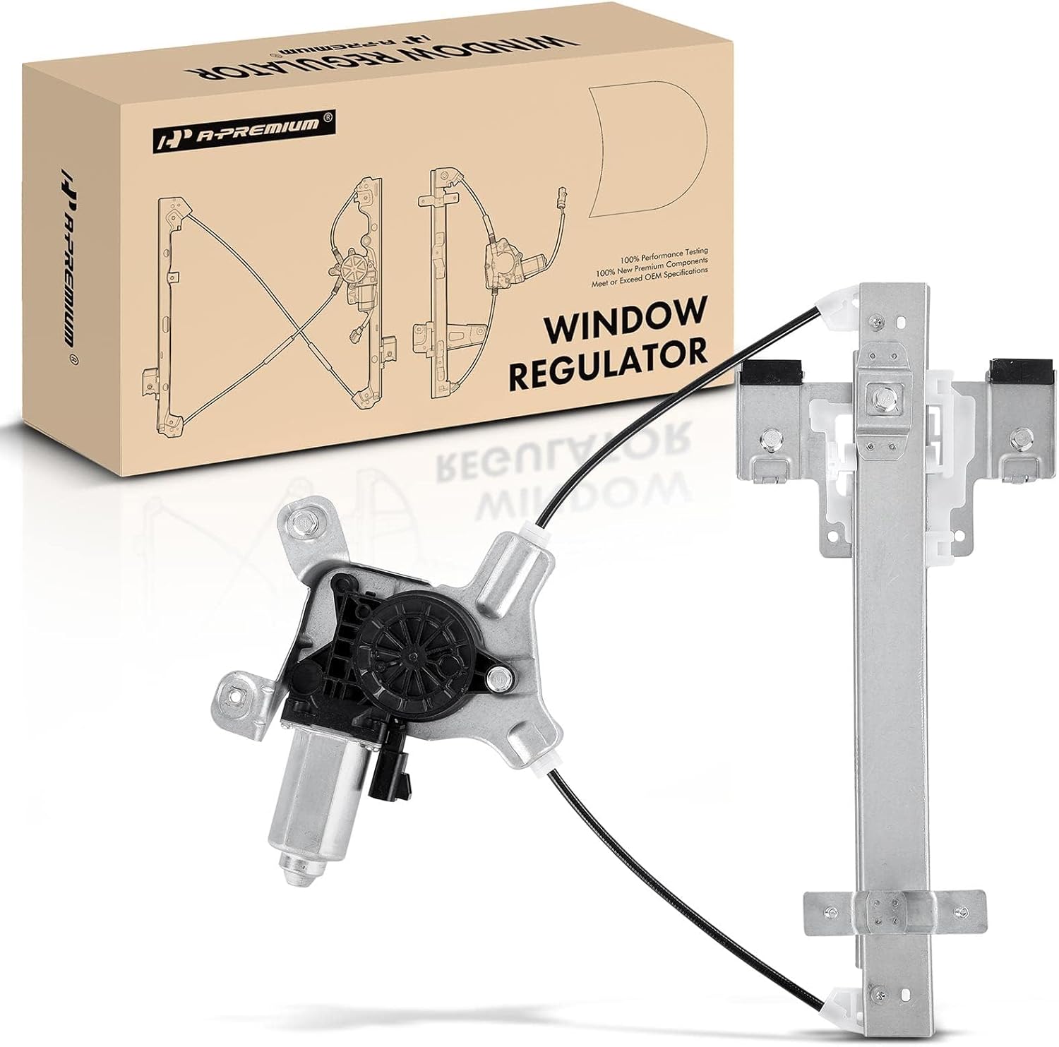 A-Premium Rear Right Electric Power Window Regulator for SUVs