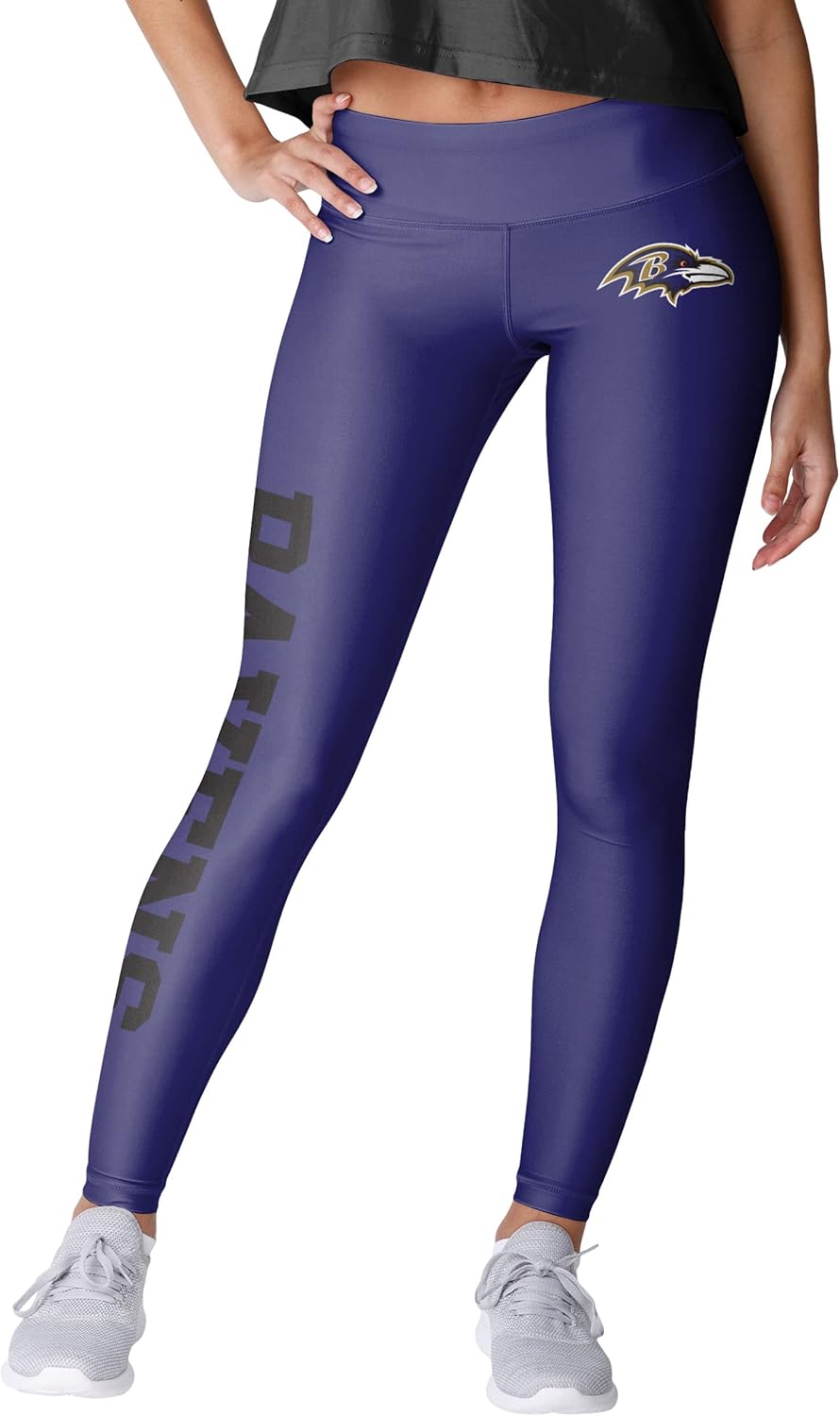FOCO Women's NFL Team Logo Leggings for Ultimate Comfort