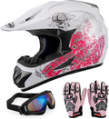 DOT Youth Dirt Bike Helmet for Boys & Girls Ages 5-14 - Safe