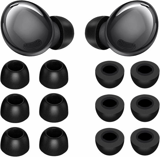 Samsung Galaxy Buds 2 Pro Memory Foam Ear Tips for Noise Reduction