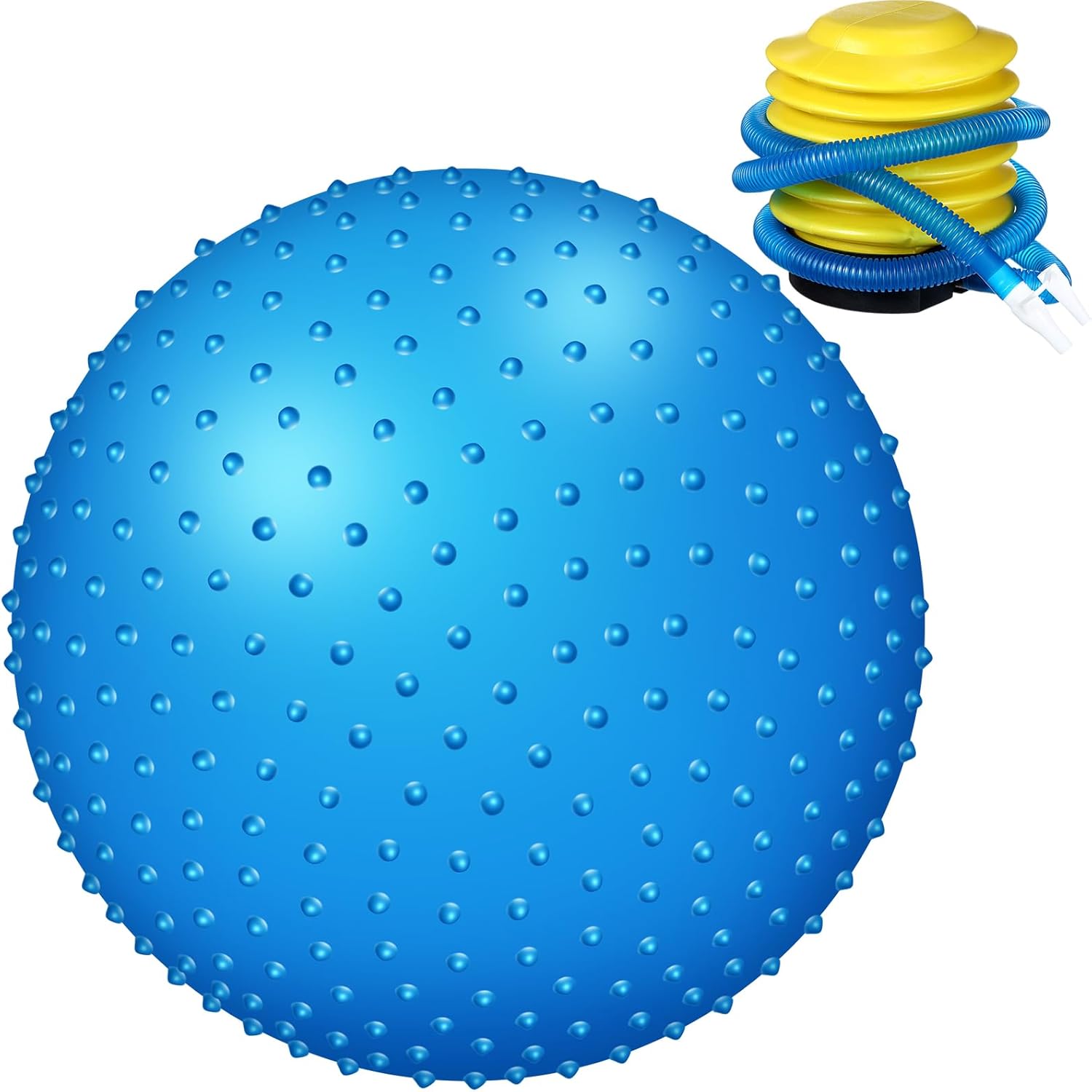 Ultimate Relaxation: Large 22 Sensory Massage Ball - Blue