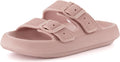 CUSHIONAIRE Women's Fame recovery cloud slide with +Comfort - Cloud