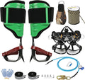 Tree Climbing Spikes Set Adjustable Climbing Spurs Kit - Durable