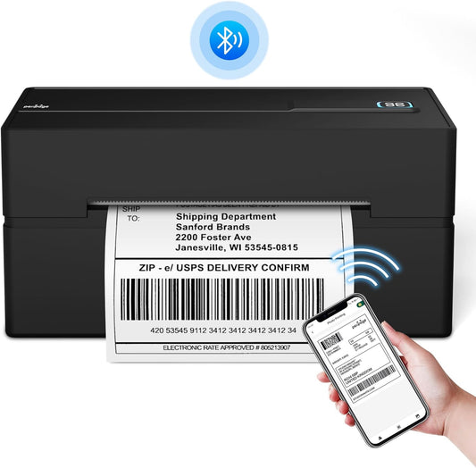 Wireless 4x6 Shipping Label Printer - PeriPage