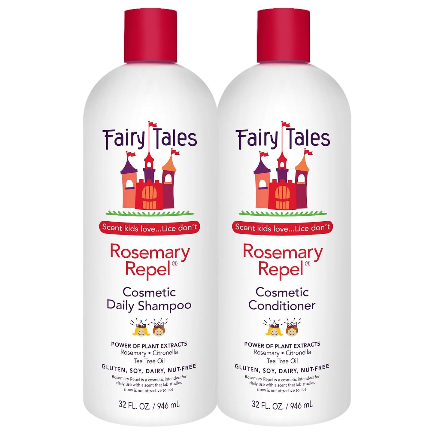 Rosemary Repel Daily Kids Shampoo and Conditioner Duo 32 fl oz