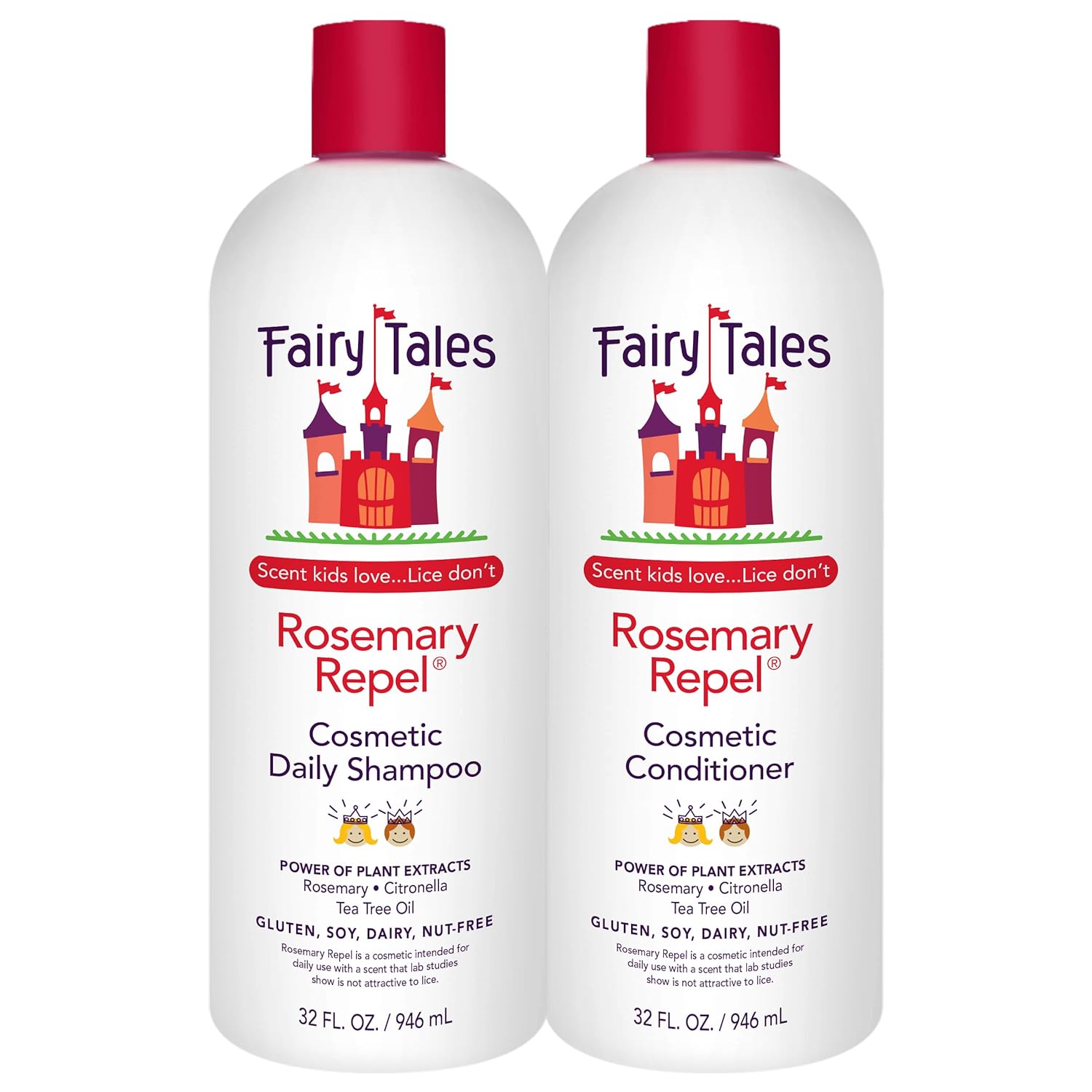 Rosemary Repel Daily Kids Shampoo and Conditioner Duo 32 fl oz