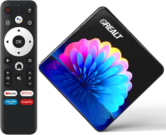 2025 Android TV Box, Fast Streaming & 4K Clarity!