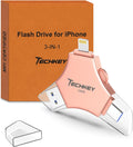 MFi Certified USB 3.0 Flash Drive 128GB 3in1 - Fast External Storage