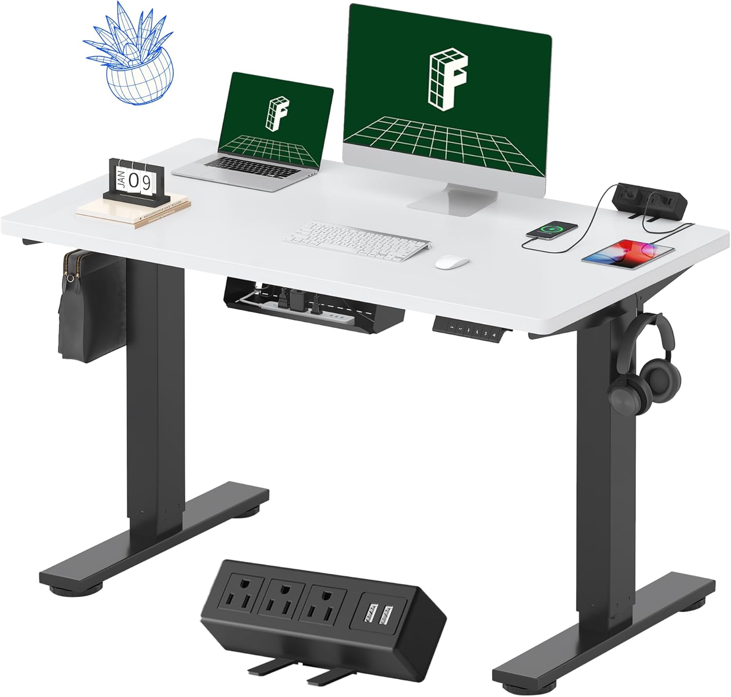 FLEXISPOT EN2 Electric Stand Up Height Adjustable Desk Review