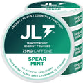 JLT 75 mg Caffeine Nootropic Pouches 15-Count - Clean Focus Energy