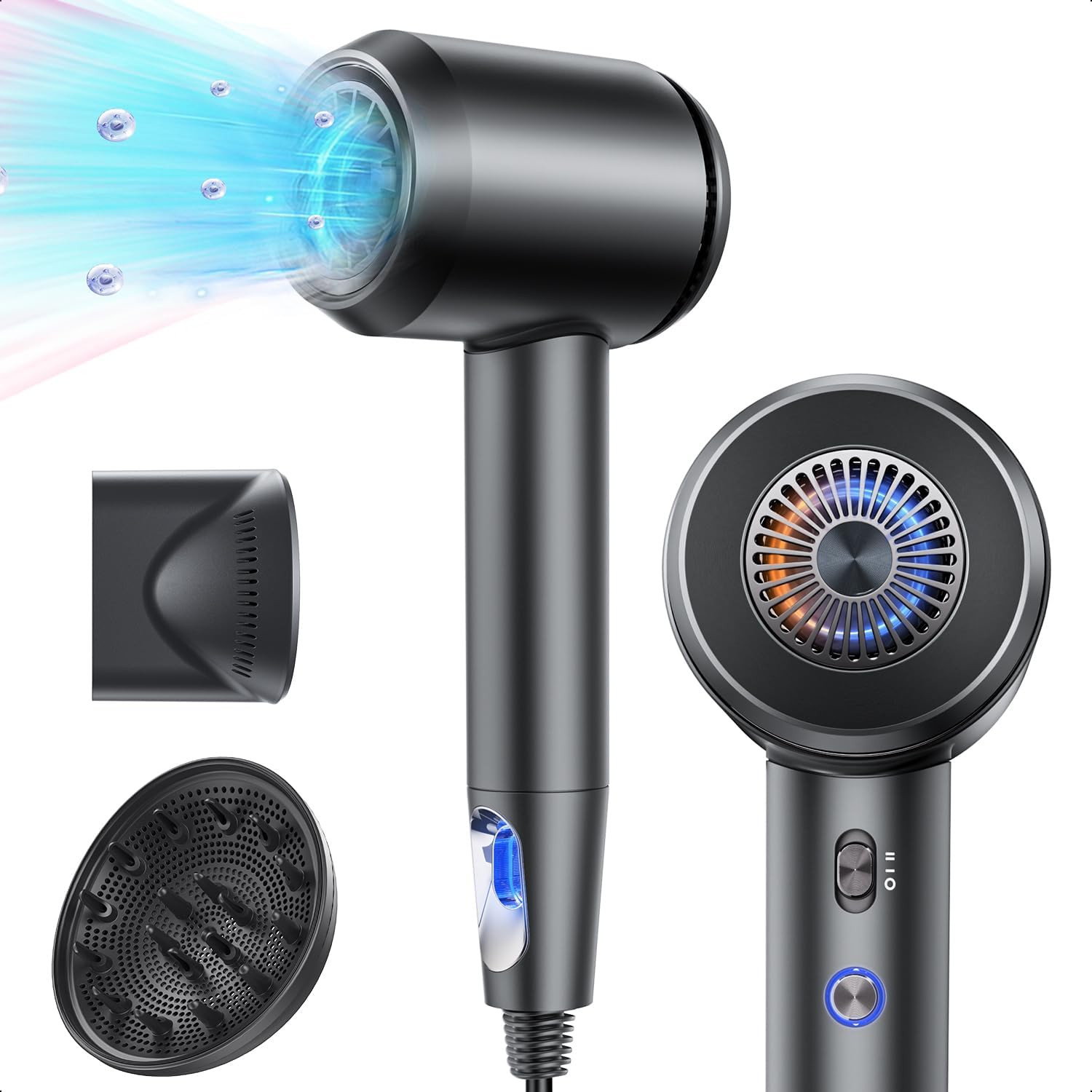 High Speed Ionic Hair Dryer: Salon Results in Minutes!