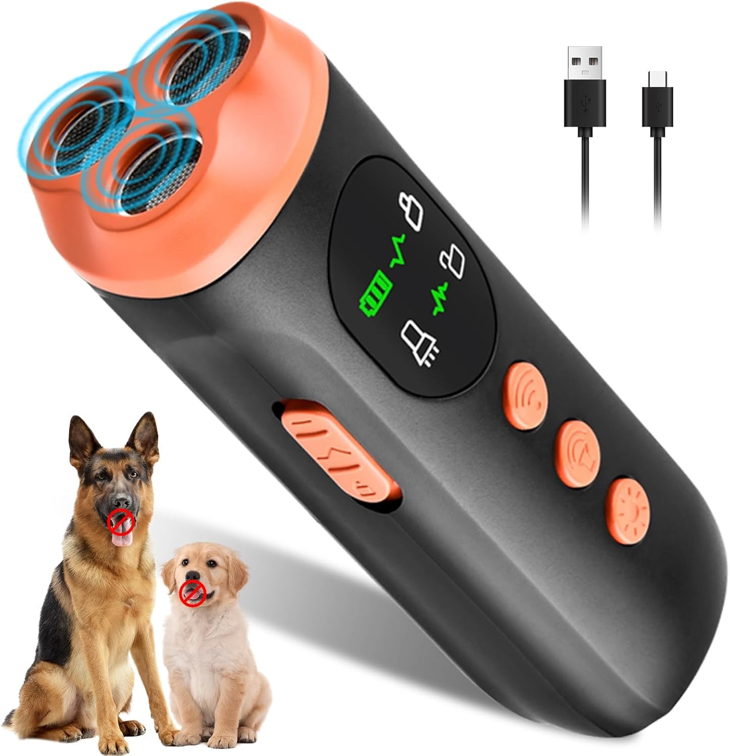 4 in 1 Dog Bark Deterrent Device for Effective Training Control