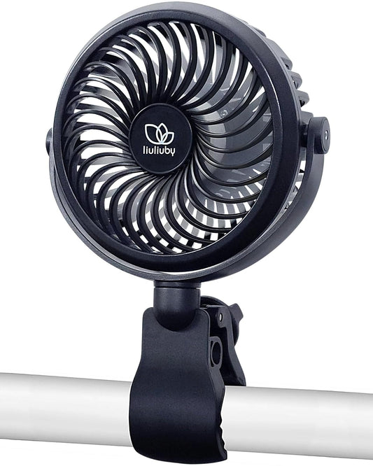 Portable Baby Stroller Fan | Rechargeable Clip-On Cooling