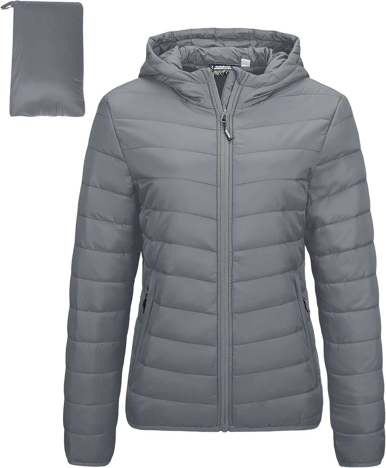 Outdoor Ventures Women's Packable Lightweight Puffer Jacket Review