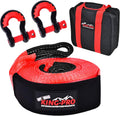 KING-PRO Snatch Strap Recovery Kit 3 in x 20 ft - Heavy Duty Tow