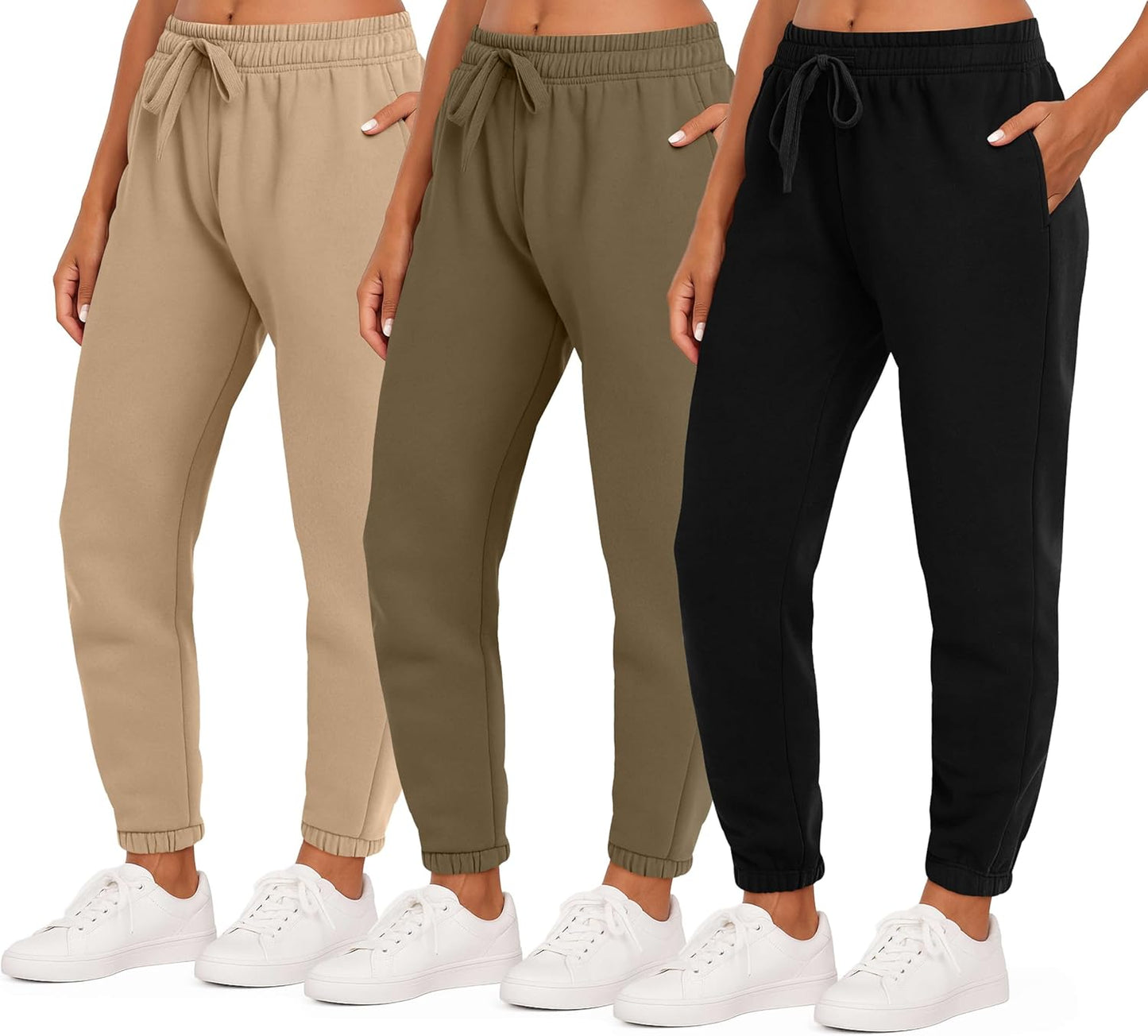 Fleece Joggers for Women: Comfy Athletic Sweatpants in Plus Size