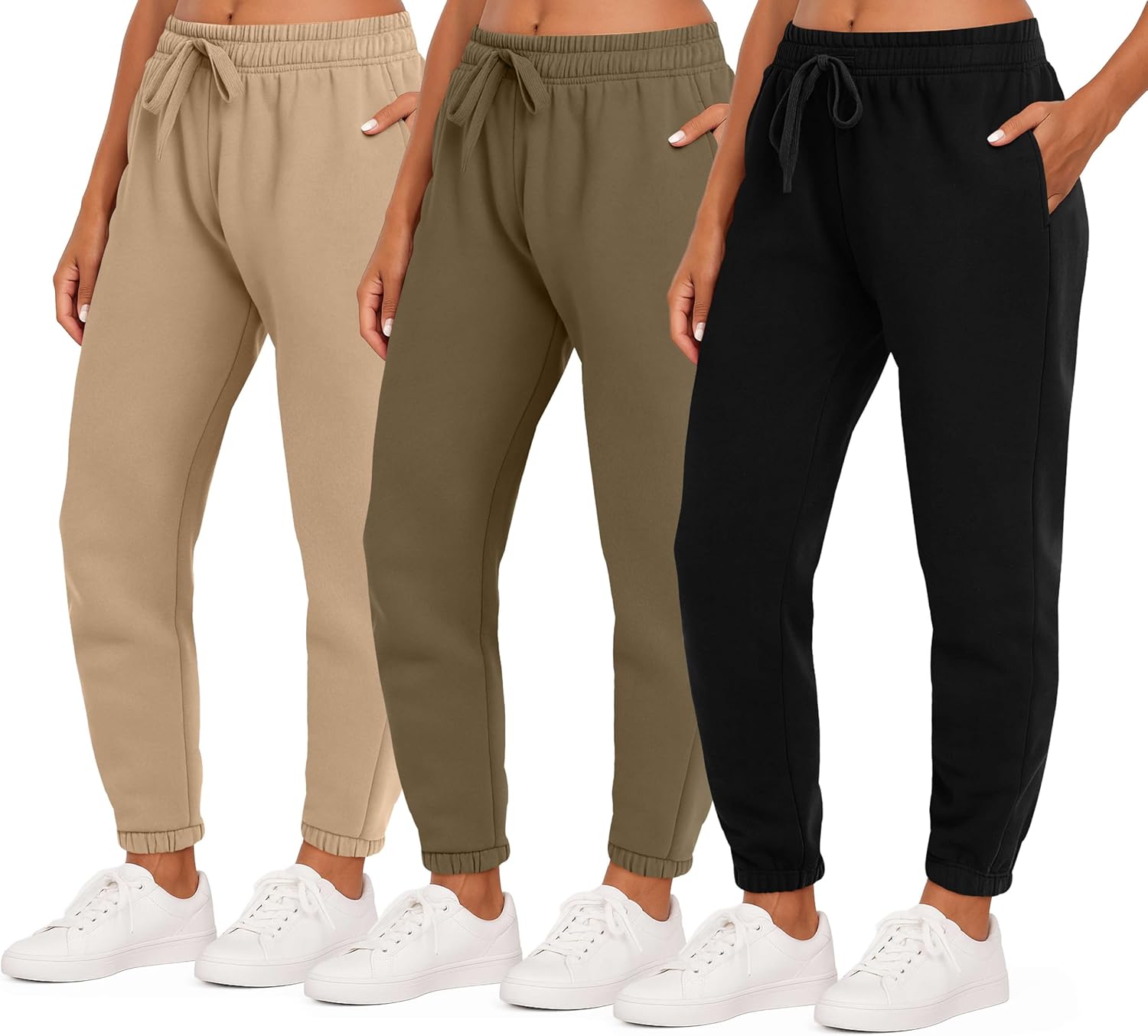 Fleece Joggers for Women: Comfy Athletic Sweatpants in Plus Size