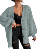 Oversized Cardigan Sweaters for Women - Lightweight Soft Knit Open