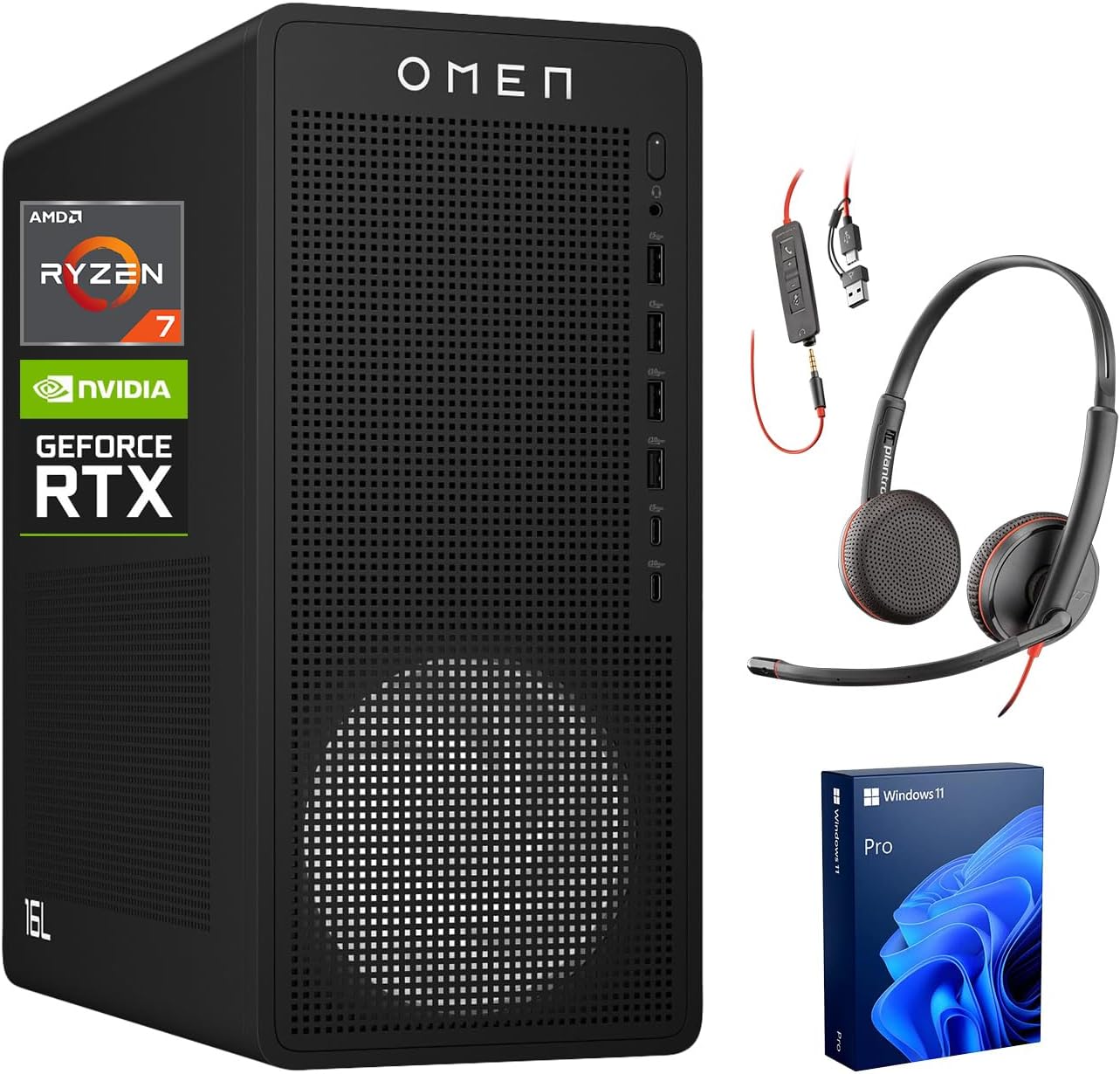 HP OMEN 16L Pro Business Gaming Desktop with Powerful Specs