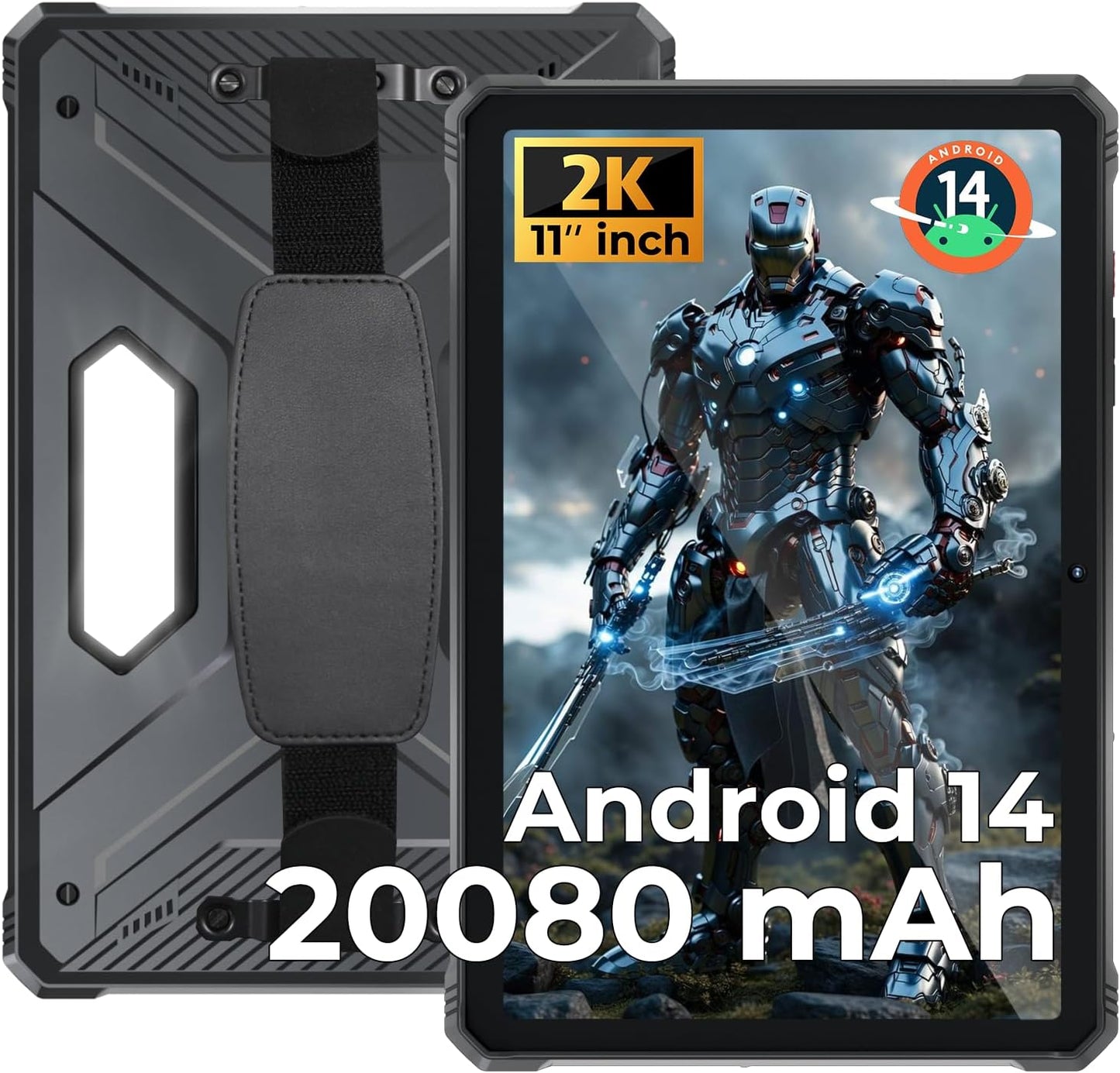 HOTWAV R9 Pro Rugged Tablet with 20080mAh Battery and 64MP Camera