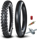 Front 60/100-14 2.50-14 Tire and Inner Tube - Heavy Duty Fitment