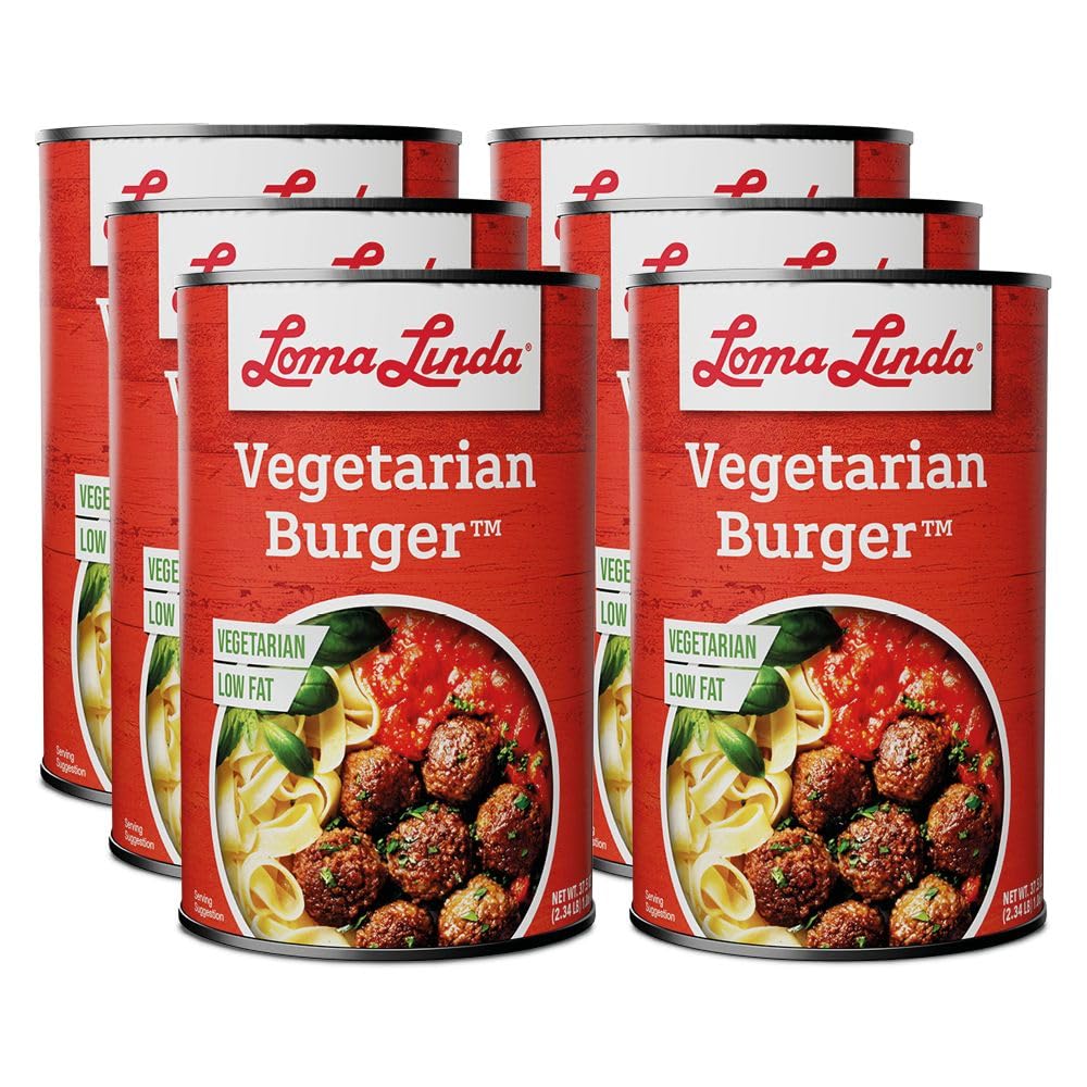 Loma Linda Vegetarian Burger - Plant-Based Protein Meal Option